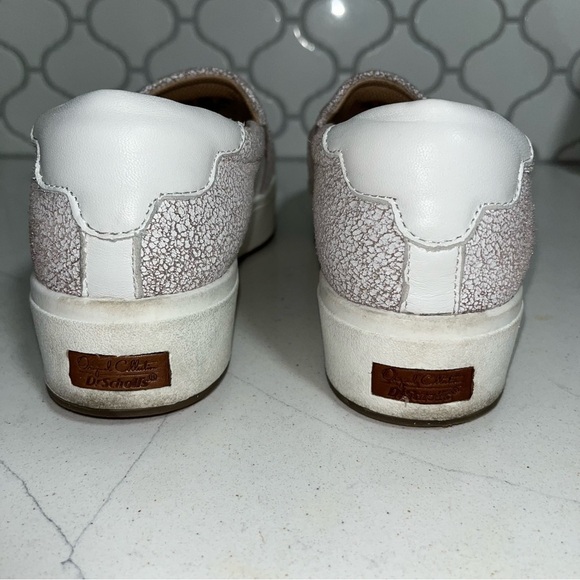 DR. SCHOLL'S Original Collection Abbot Lux Slip-On Crinkled White Sneaker 7.5 - Picture 5 of 9
